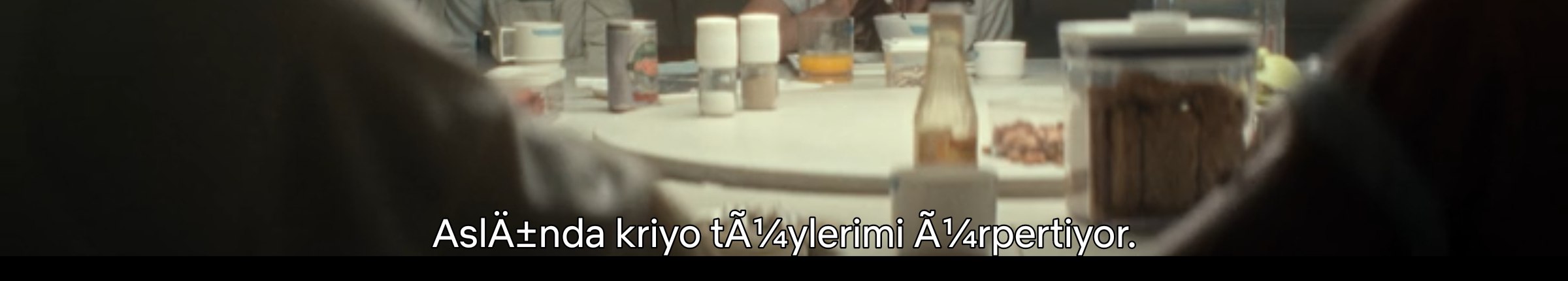 Altyazı karakter sorunu örneği